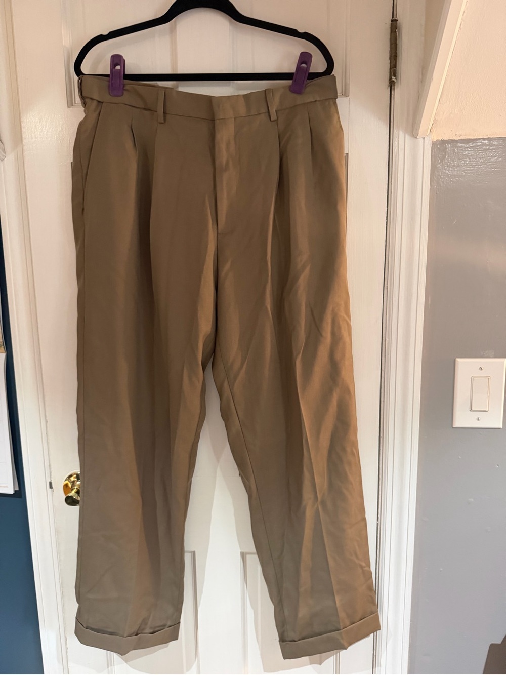 Lands’ End Men’s Trousers/Khaki/sz 36